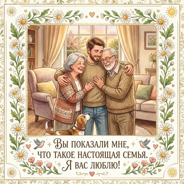Открытки с Днем семьи, любви и верности: 30 нежных поздравлений для самых близких