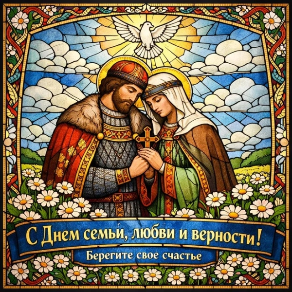 Открытки с Днем семьи, любви и верности: 30 нежных поздравлений для самых близких